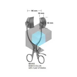 BABY-COLLIN Abdominal Retractors - Banh bụng tự giữ cho phẫu thuật nhi khoa